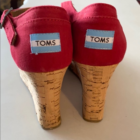 Toms wedges size 10 - Picture 5 of 6